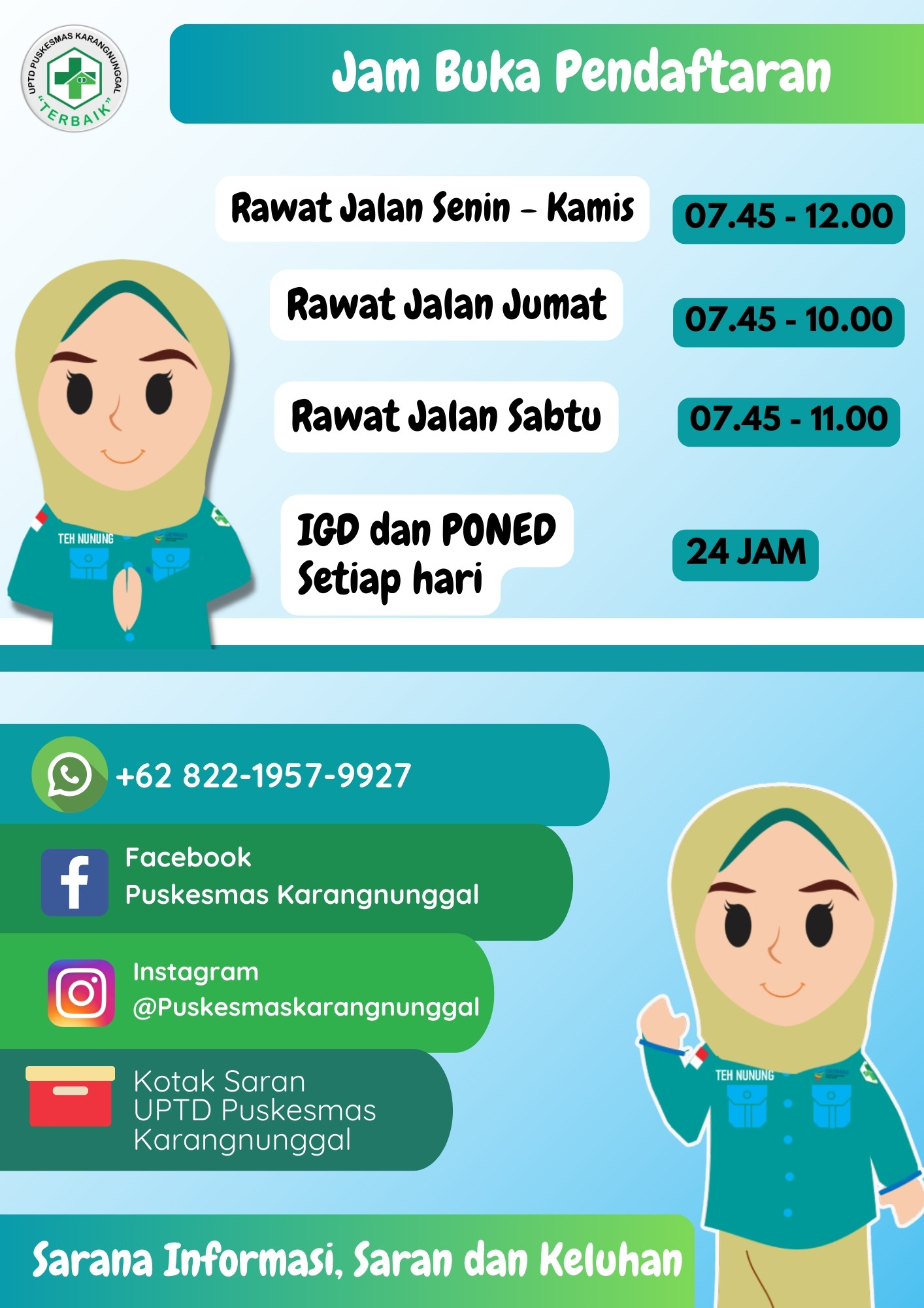 Informasi Jam Pelayanan